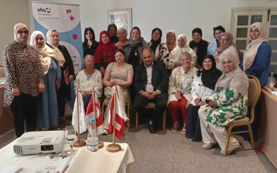 لمّات” حملة وطنية اطلقها الاتحاد الوطني للمرأة التونسية اليوم 13 ماي 2025 من مدينةجربة بدعم من الكنفدرالية الالمانية لتعليم الكبار”.
